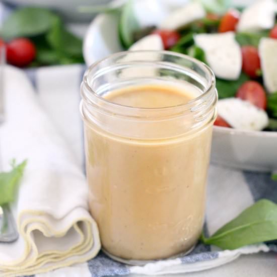 Creamy Maple Balsamic Dressing