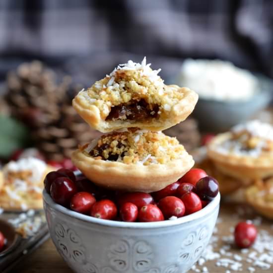 Cranberry & Coconut Mince Pies