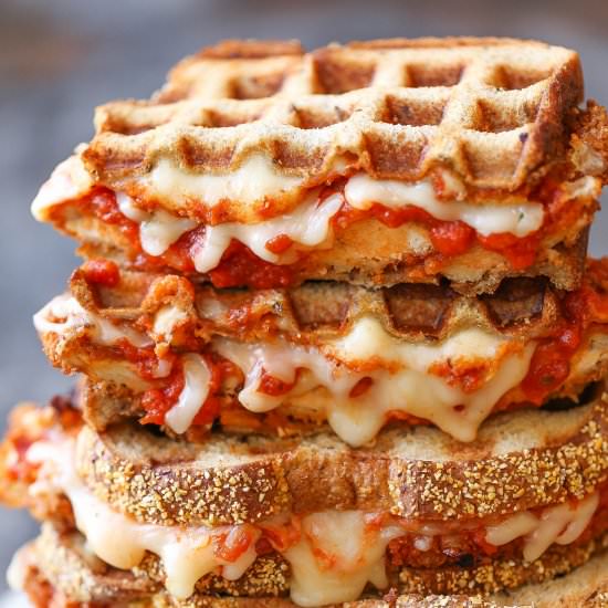 Chicken Parmesan Grilled Cheese