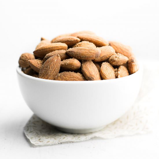 Gingerbread Spice Roasted Almonds