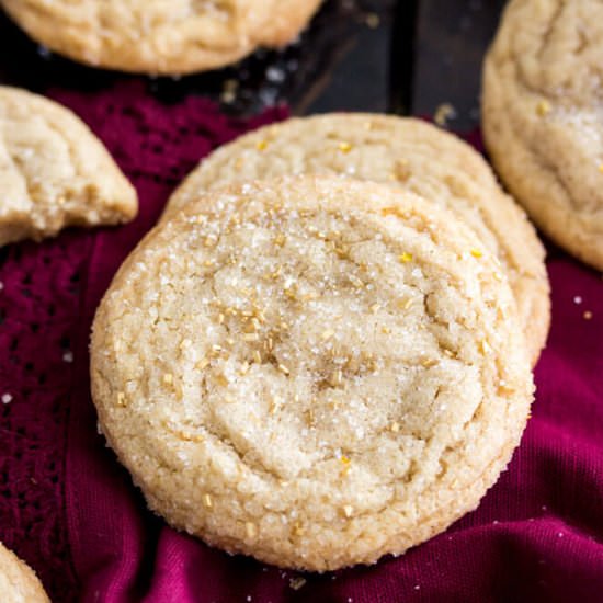 Maple Brown Sugar Cookies