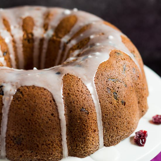 Cranberry Orange Bundt Cake