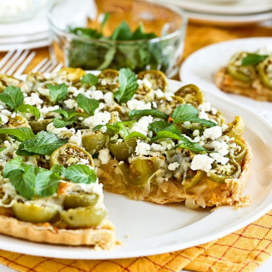 Green Tomato Tart