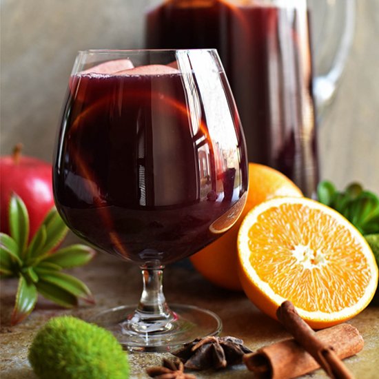 Spiced Traditional Red Sangria