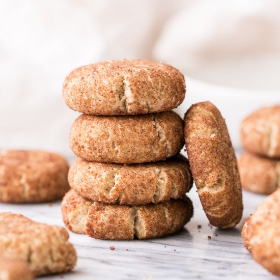 Paleo + Vegan Snickerdoodles