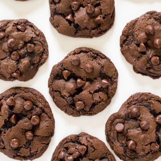 Double Chocolate Chip Cookies