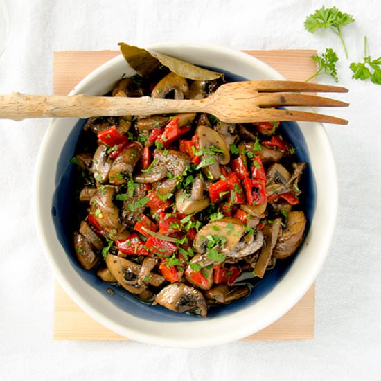 Magnificent Marinated Mushrooms