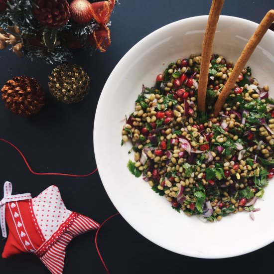 Festive Mung Bean Salad