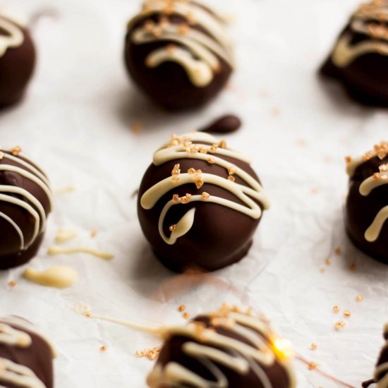 White Chocolate Nutmeg Truffles