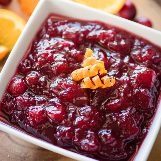 Easy Cranberry Sauce