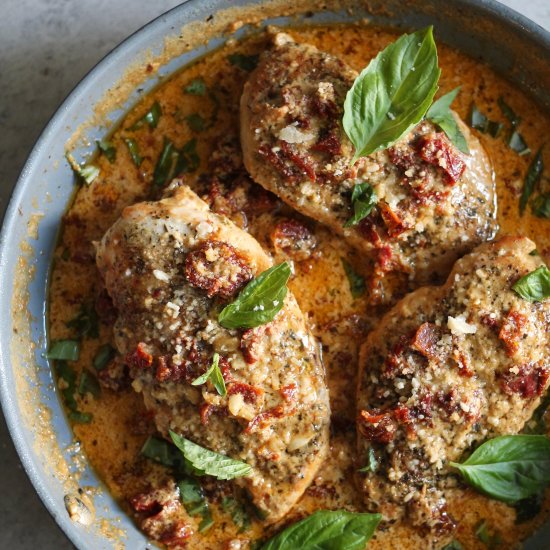 Sundried Tomato Basil Chicken