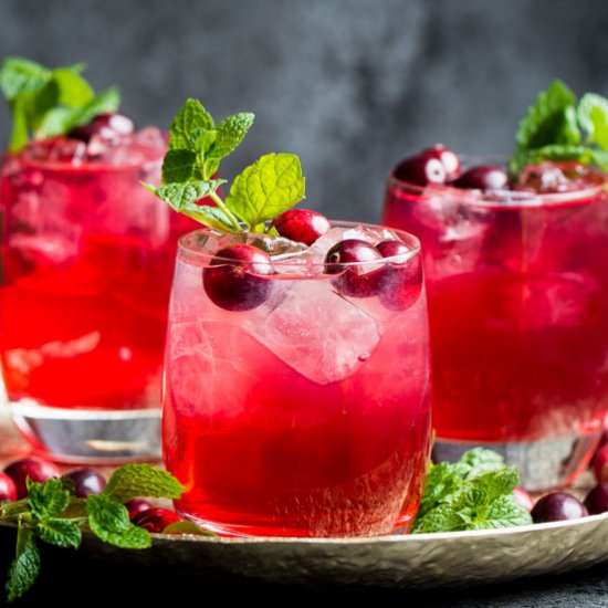 Cranberry Gin Cocktail