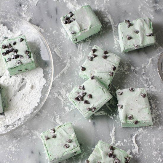 Mint Chocolate Chip Marshmallows