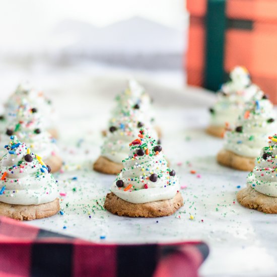 Marshmallow Tree Cookies