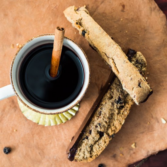 Fruitcake Biscotti