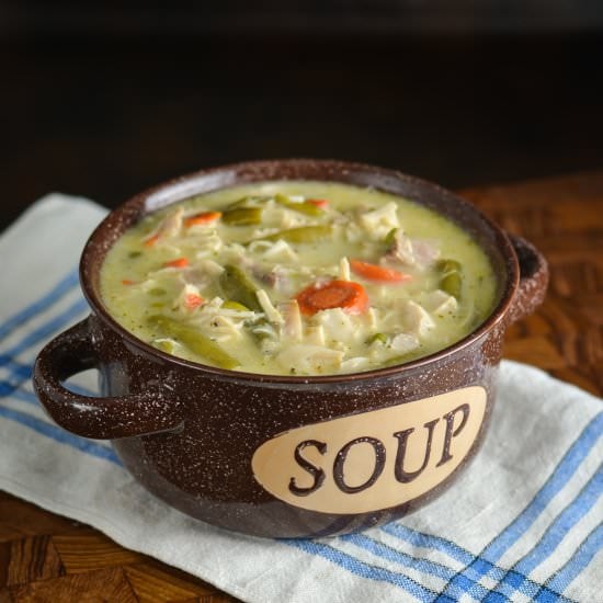 Turkey Pot Pie Chowder