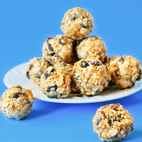 Oatmeal Raisin Energy Bites