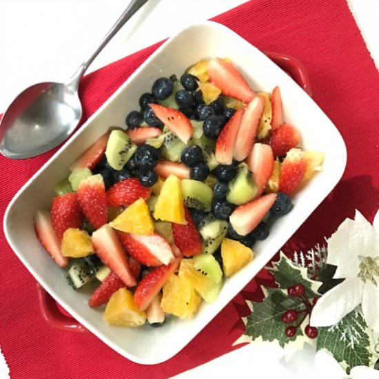 Healthy Fruit Salad Bowl