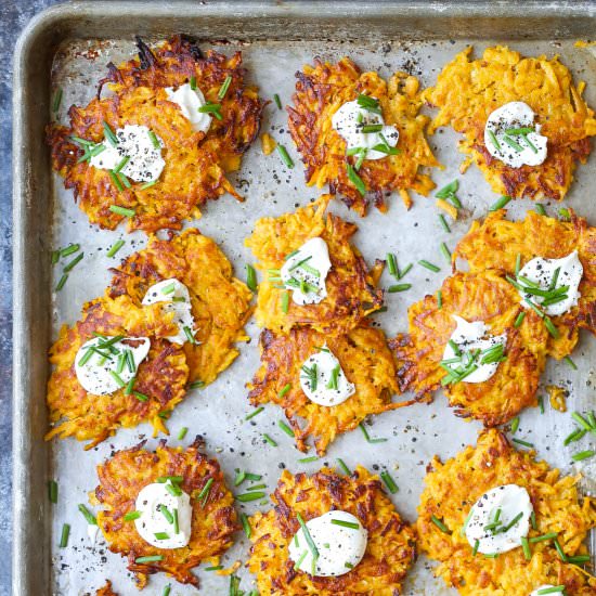 Butternut Squash Fritters