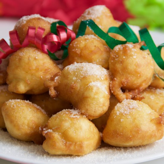 Italian Carnival Fritters