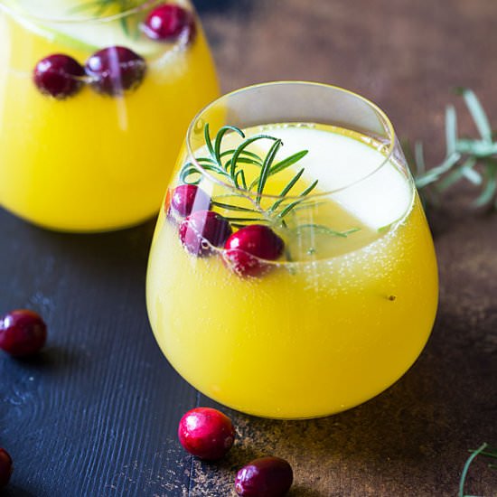 Champagne Sangria