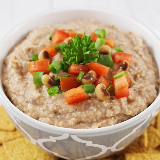 New Years Black Eye Pea Dip