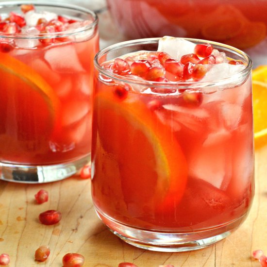 Pomegranate Orange Punch