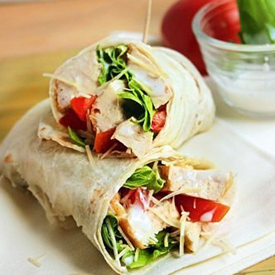 Grilled Chicken Sandwich Wraps