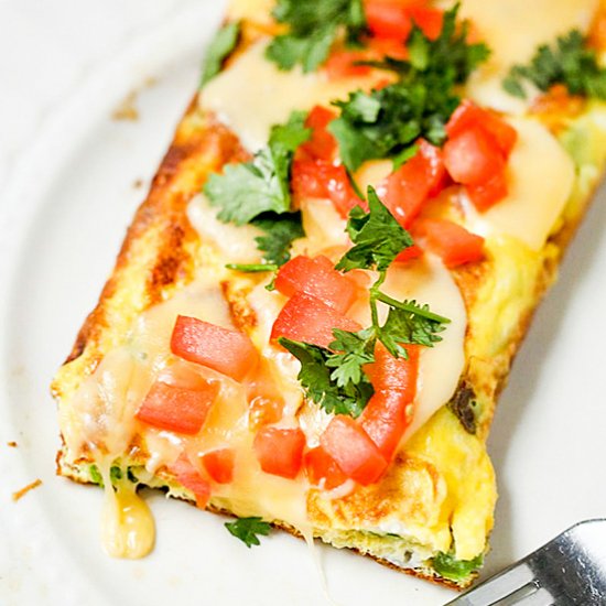 Veggie Stuffed Omelet