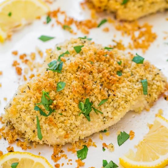 Baked Parmesan-Crusted Chicken