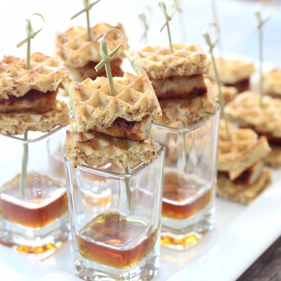 Chicken & Waffles Appetizer