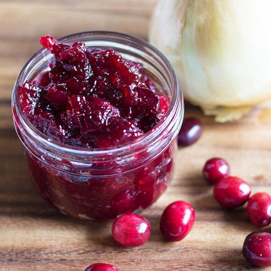 Cranberry Onion Jam