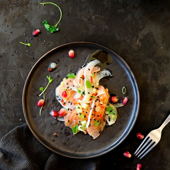 Oriental Salmon Ceviche