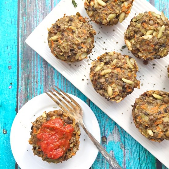 3-Seed Lentil Cakes