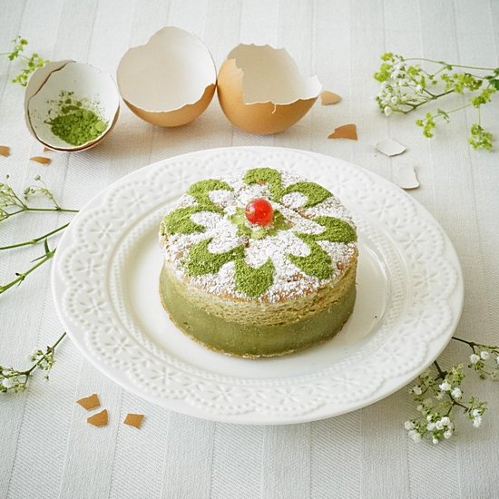 Matcha Magic Cake