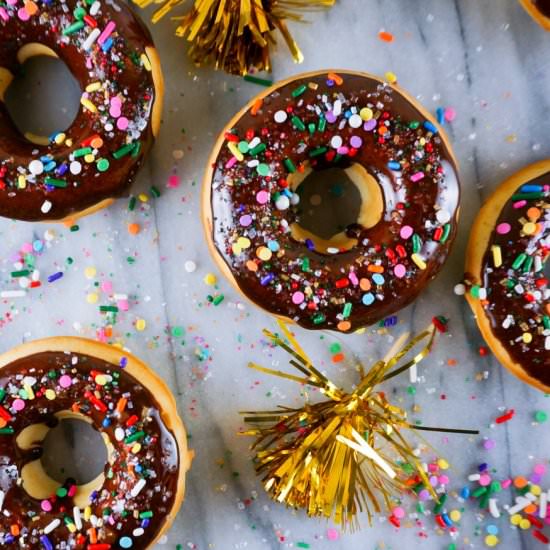 New Years Cake Donuts