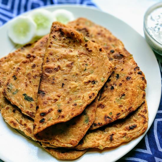 Spiced Radish Flatbread