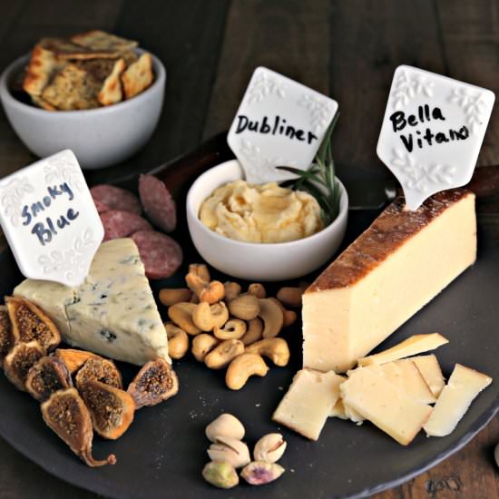 Easy as 1-2-3 Cheese Board