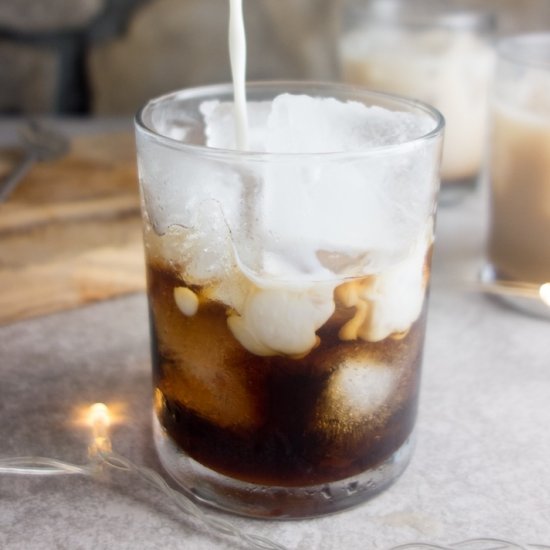 Classic White Russian Cocktail