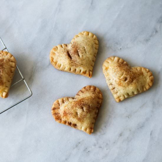 Mini Heart Apple Pies