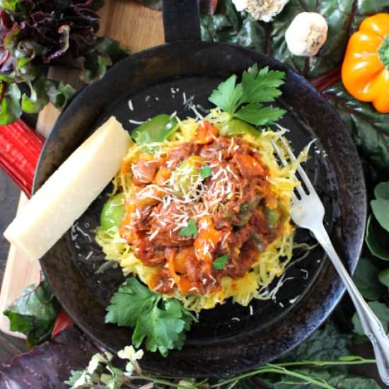 Spaghetti Squash Pasta