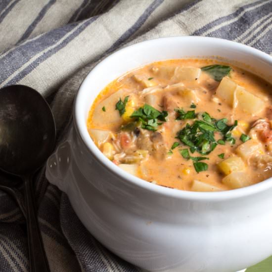 Lobster and Crab Chowder