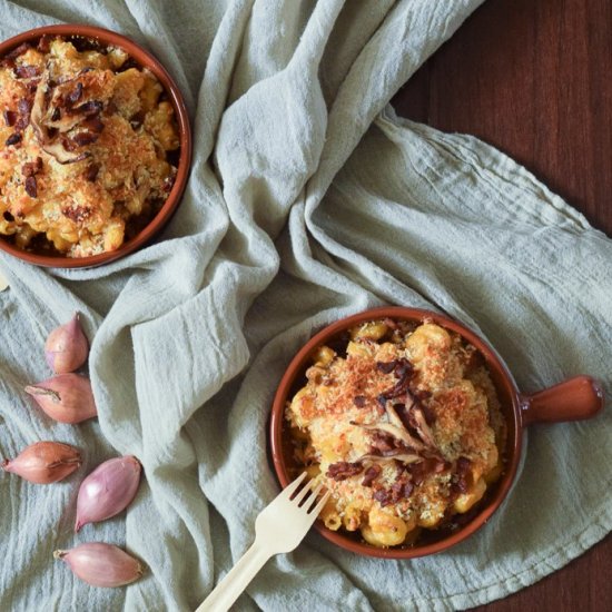 Smoky Shiitake Mac &Cheese