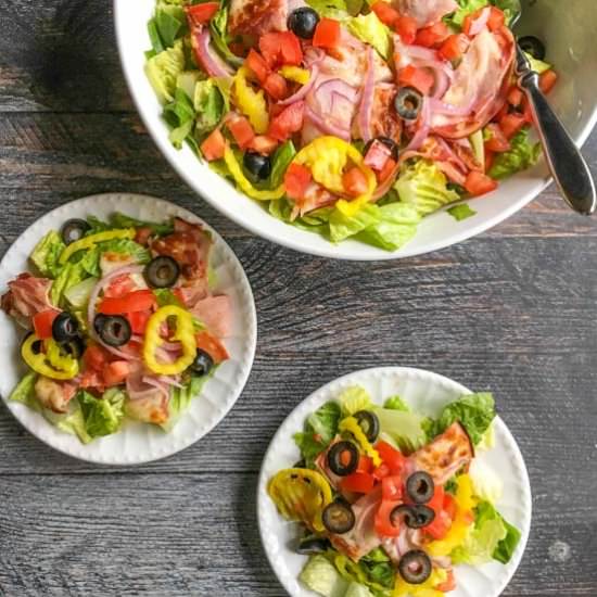 Easy Italian Sub Salad