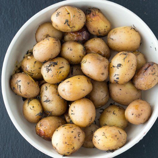 Savory Slow Cooker Potatoes