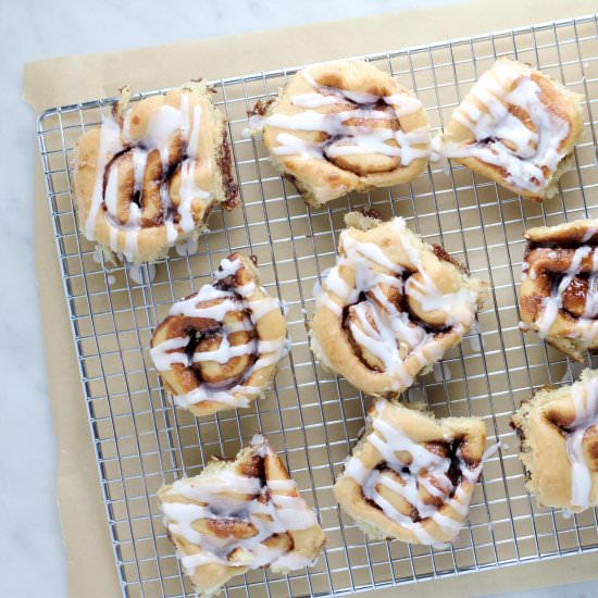 vegan buttermilk cinnamon rolls