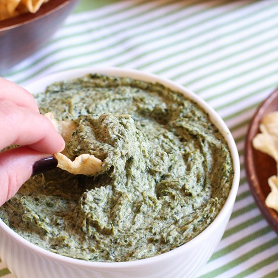 Vegan Spinach Artichoke Dip