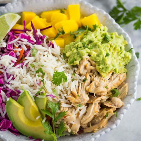 Sweet Chili Chicken Bowls