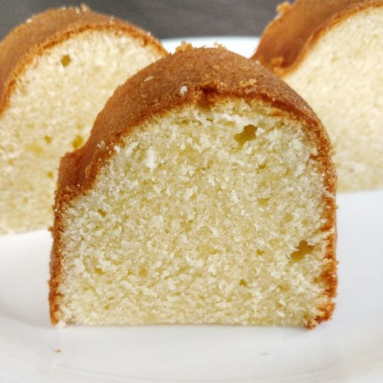 Cream cheese pound cake