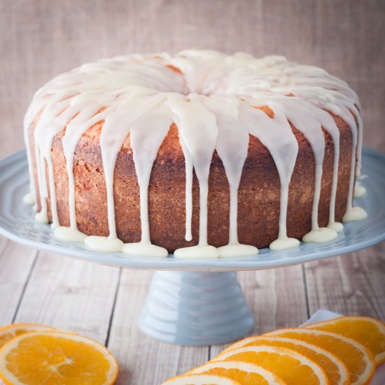 Juicy Orange Pound Cake